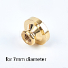 Wax Seal Brass Stamp Head AJEW-WH0130-779-3