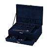 Velvet & Wood Jewelry Boxes VBOX-I001-04B-1