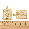 Brass Pendants KK-L209-020G-3