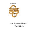 Line 304 Stainless Steel Cuff Open Rings WGE83BC-01-1