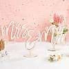 Mr and Mrs Sign for Wedding DJEW-WH0001-12-6