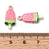 Alloy Enamel Pendants PALLOY-T094-04B-04-3