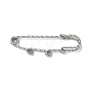 304 Stainless Steel Safety Pins Brooch Findings STAS-C181-01B-P-1