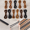 Flat Cowhide Leather Jewelry Cord LC-GF0001-10A-04-5