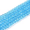 Glass Beads Strands EGLA-A044-T4mm-D08-1