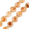 Natural Citrine(Heated) Beads Strands G-C116-A58-01-2