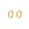 304 Stainless Steel Huggie Hoop Earrings QV2098-1-2