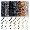   5845Pcs 28 Style Glass Twisted Bugle Beads SEED-PH0001-60-1