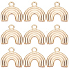 10Pcs Brass Charms KK-BBC0011-25-1