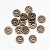 Alloy Buttons X-BUTT-D054-10mm-02-1