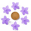 Frosted Acrylic Bead Caps MACR-S371-05A-747-3