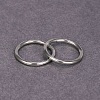 316L Surgical Stainless Steel Hoop Cartilage Earrings WGB51CA-27-1