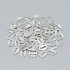 925 Sterling Silver Slice Chain Tabs STER-T002-253S-1