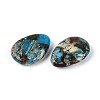 Dyed Natural Imperial Jasper Pendants G-Q601-08D-2