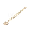 Brass Round Ring Knitting Row Counter Chains HJEW-JM00886-3