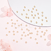 200Pcs 304 Stainless Steel Round Rings STAS-BBC0010-21C-4
