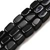 Natural Black Onyx Beads Strands G-F791-C03-2