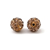 Polymer Clay Rhinestone Beads LS-RB-H284-6MM-Half-246-2