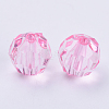 Transparent Acrylic Beads TACR-Q257-6mm-V03-2