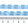 Natural Selenite Beads Strands G-F750-18-5