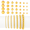 2600Pcs 7 Styles Iron Spacer Beads IFIN-PH0002-36G-1