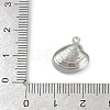 Ocean 304 Stainless Steel Charms STAS-P390-01B-P-3