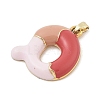 Alloy Enamel Pendants ENAM-S023-01G-Q-3
