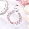 Lampwork Beaded Bracelets for Women BJEW-JB12135-02-1