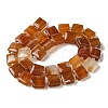 Natural Red Agate Beads Strands G-L596-A21-01-3