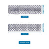2 Rolls 2 Sizes Polyester Elastic Ribbon EW-TA0001-02H-7