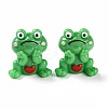 Cartoon Cute Resin 3D Frog Figurines LS-RESI-Z024-01C-1