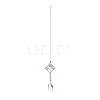 Teardrop Acrylic Beads Big Pendant Decorations HJEW-D029-01P-D-1