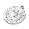 Anti-Tarnish 304 Stainless Steel Pendants STAS-K293-08P-2