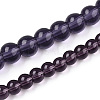 Transparent Glass Beads Strands GLAA-T032-T8mm-03-4