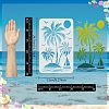 Large Plastic Reusable Drawing Painting Stencils Templates DIY-WH0202-232-2