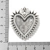 Tibetan Style Alloy Pendants TIBE-L013-08AS-05-3