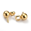 304 Stainless Steel Ball Post Stud Earring Findings STAS-Z035-01G-A-2