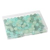 120Pcs 3 Styles Transparent Spray Painted Glass Beads GLAA-FS0002-46-6