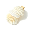 Sea Shell with Iron Alligator Hair Clips PHAR-JH00104-02-2