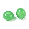 Natural White Jade European Beads X-G-G740-14x8mm-35-2