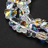 Glass Imitation Austrian Crystal Beads GLAA-F108-06B-1-3