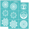 Self-Adhesive Silk Screen Printing Stencil DIY-WH0338-106-1