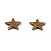 Zinc Alloy Cabochons PALLOY-WH0036-24AB-1-2