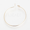 Brass Hoop Earrings X-KK-S327-09KC-3