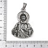 304 Stainless Steel Pendants STAS-C131-02C-AS-3