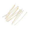 304 Stainless Steel Flat Head Pins X-STAS-O101-69G-1