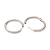 Tarnish Resistant 201 Stainless Steel Huggie Hoop Earrings EJEW-L250-01G-P-3