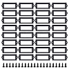 40Pcs Iron Label Frame FIND-MA0001-20EB-1