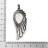 Natural Howlite Big Pendants G-G112-02AS-09-3