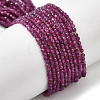 Natural Ruby Beads Strands X-G-K366-C09-2mm-2